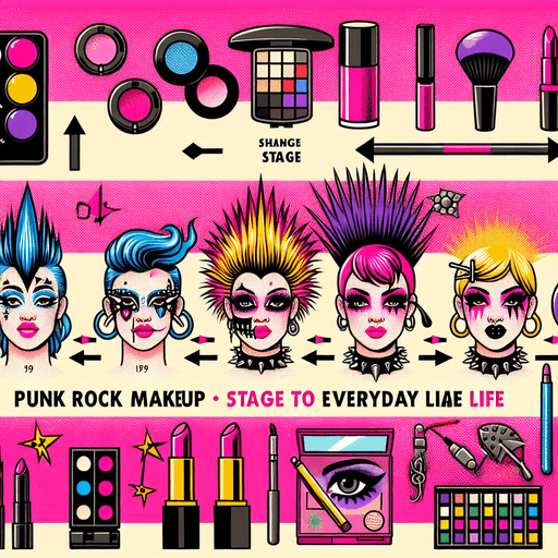 Sejarah dan Evolusi Makeup Punk Rock: Dari Panggung ke Kehidupan Sehari-hari